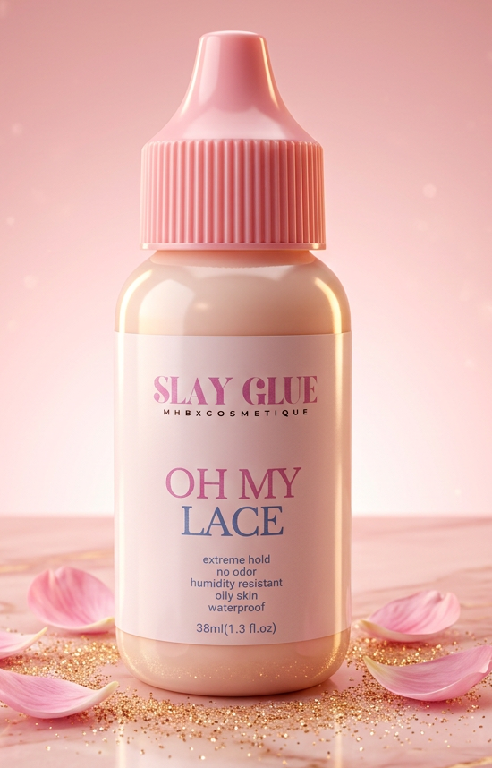 Glue lace