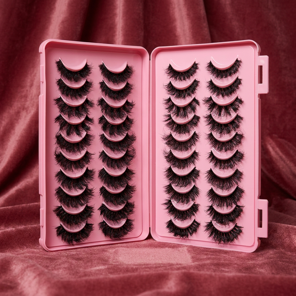 Coffret de faux cils - 20 paires